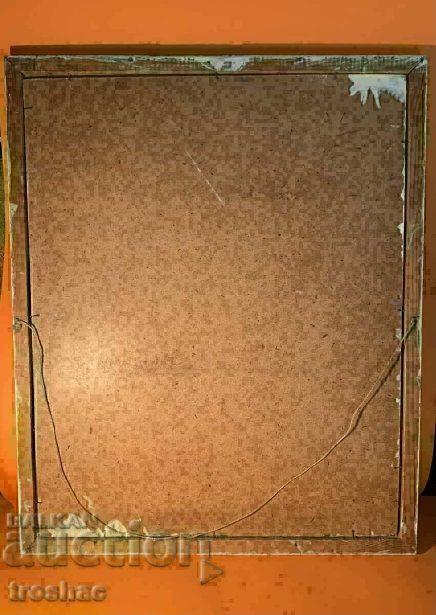 Delivery of Signed oil painting 53.3 cm by 44 cm Delivery of Signed oil painting 53.3 cm by 44 cm