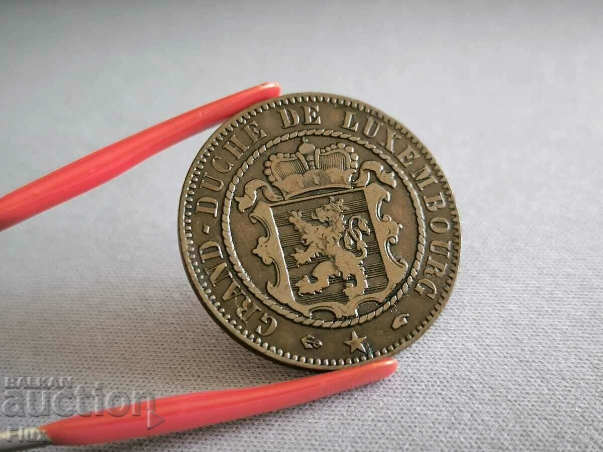 Delivery of Coin - Luxembourg - 10 centimes | 1855 Delivery of Coin - Luxembourg - 10 centimes | 1855