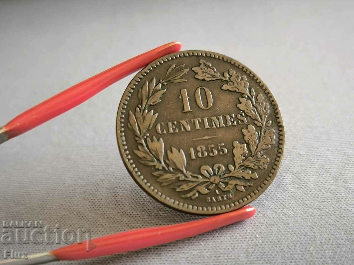 Coin - Luxembourg - 10 centimes | 1855