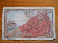 20 francs 1942 - France ( F )