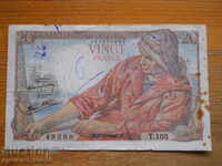 20 francs 1943 - France ( F )