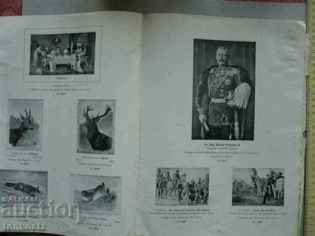 Каталог Heliogravuren 1910-1920г. 50 страници с цена € 5.00 | 9.78 лв. Каталог Heliogravuren 1910-1920г. 50 страници с цена € 5.00 | 9.78 лв.