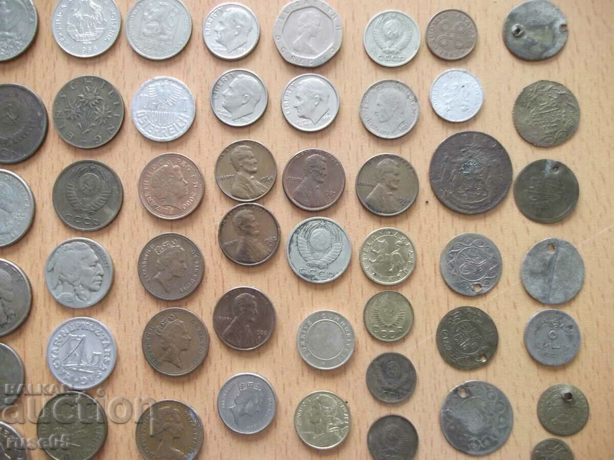 Auction Lot of 88 pcs. coins Auction Lot of 88 pcs. coins