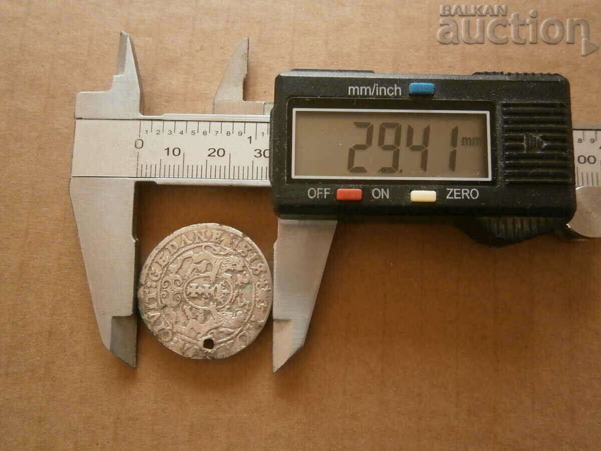 Quarter thaler silver Sigismund silver coin coat of arms 1625 - 5