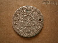 Четвърт талер сребро Сигизмунд сребърна монета герб 1625