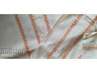 Authentic 4m fabric with embroidery for a dress shirt