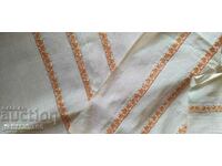 Authentic 4m fabric with embroidery for a dress shirt