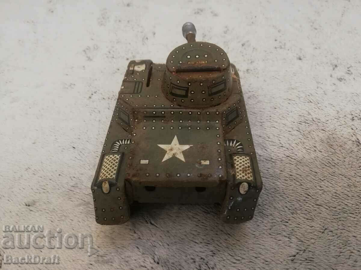 German metal tin toy Tank, GAMA TANK D.R.G.M - 7 German metal tin toy Tank, GAMA TANK D.R.G.M - 7
