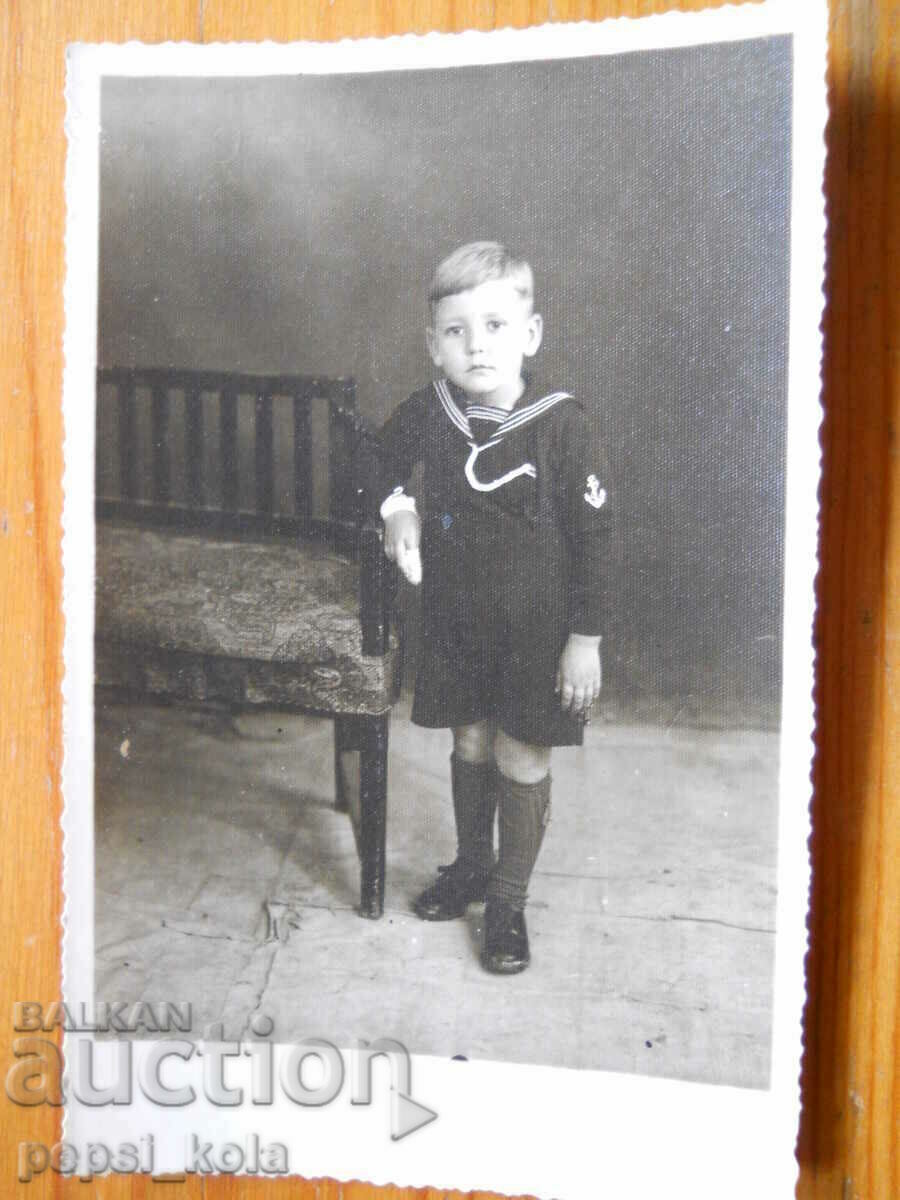 стара детска снимка - 1940 г