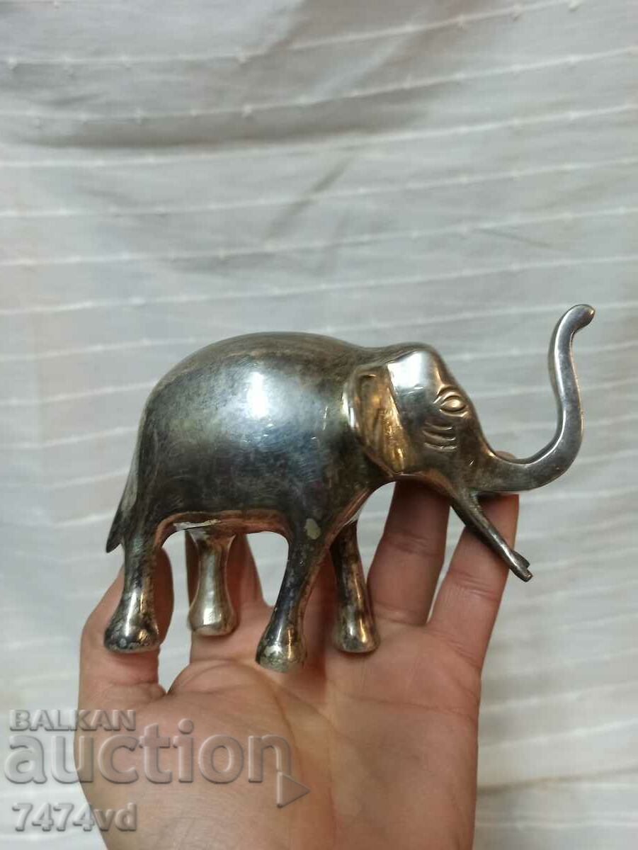 SOLID SILVER ELEPHANT