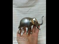 SOLID SILVER ELEPHANT