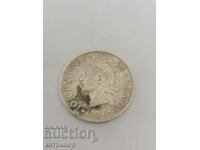 10 центавос 1951 г Доминиканска република сребърна