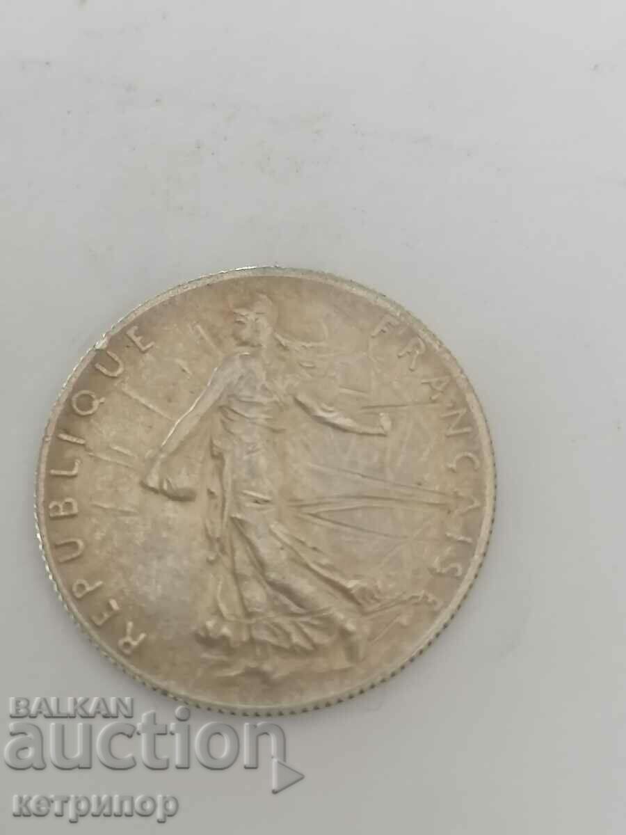 50 centimes 1916 France silver with price 10.00 BGN | € 5.11 50 centimes 1916 France silver with price 10.00 BGN | € 5.11