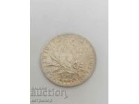 50 de centi 1917 argint Franta