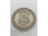 1 Shilling Marea Britanie 1933 Argint