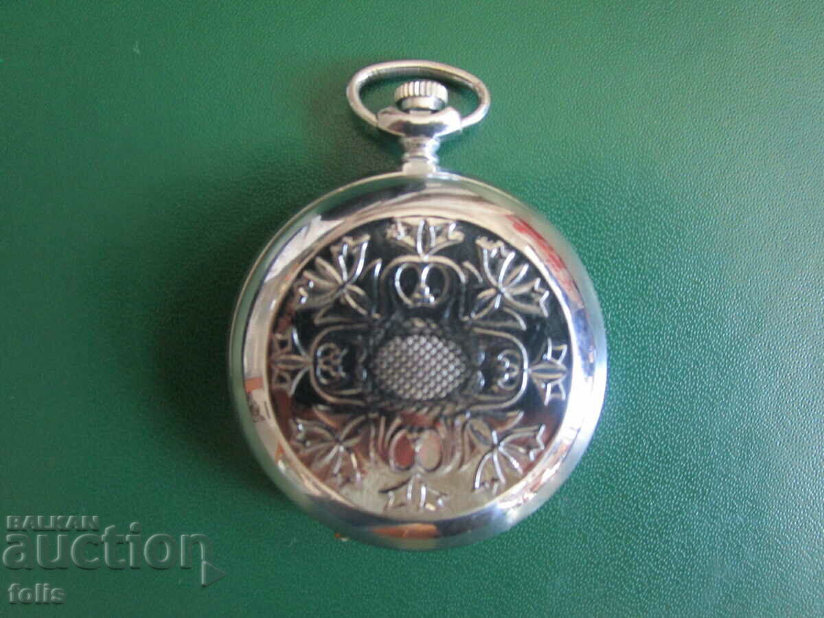 Auction "Molnia" pocket watch - hood Auction "Molnia" pocket watch - hood