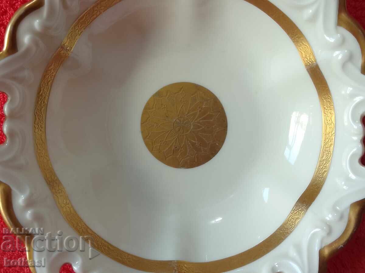 Παλιό πορσελάνινο μπολ επίχρυσο Γερμανία Koenigszelt με τιμή € 18.15 | 35.50 BGN Παλιό πορσελάνινο μπολ επίχρυσο Γερμανία Koenigszelt με τιμή € 18.15 | 35.50 BGN