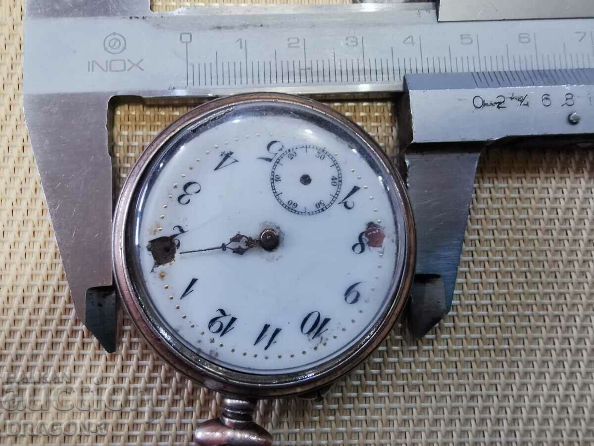 SILVER POCKET WATCH - 6