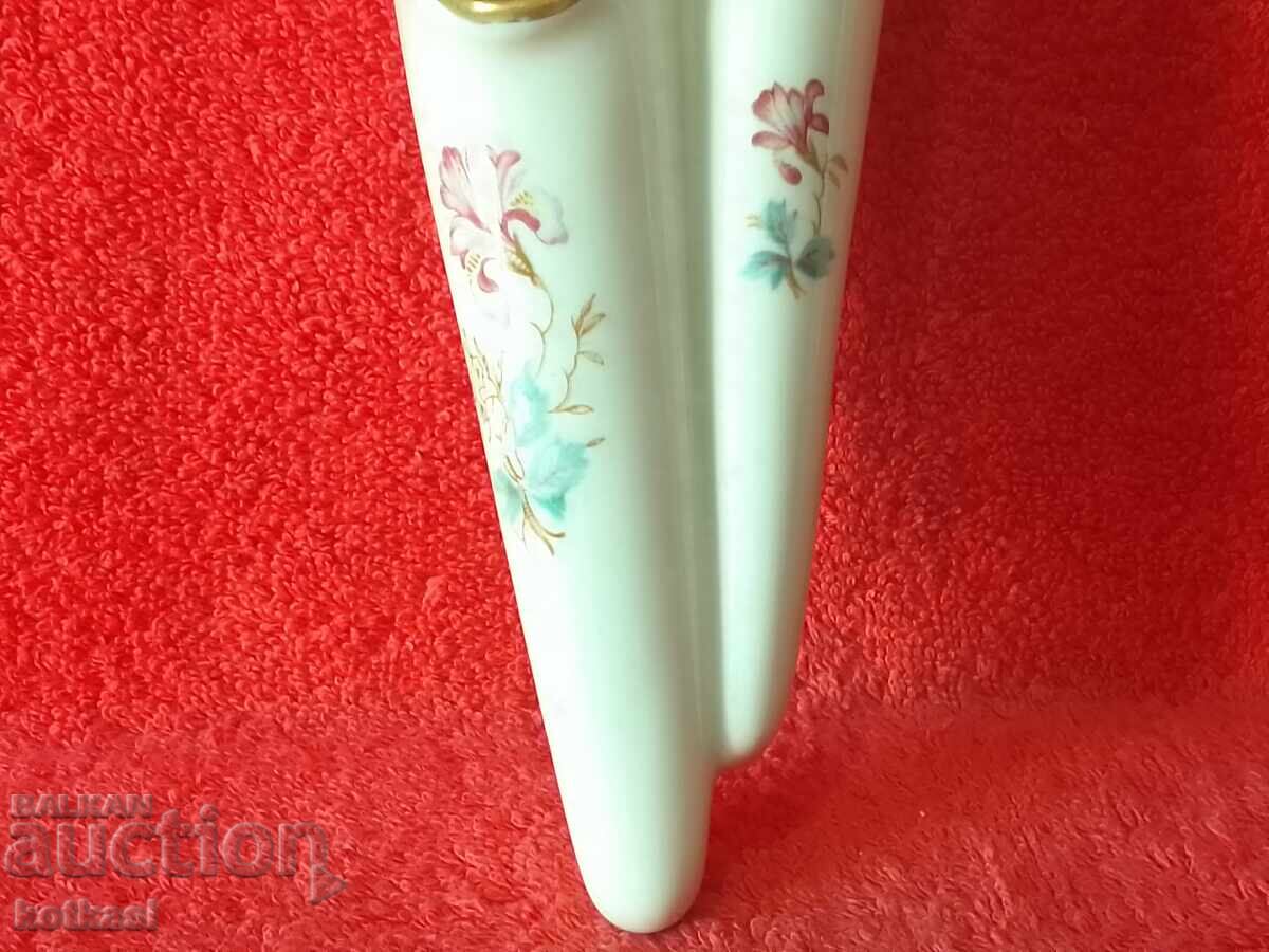 Old porcelain wall vase ALKA gold plating with price 55.50 BGN | € 28.38