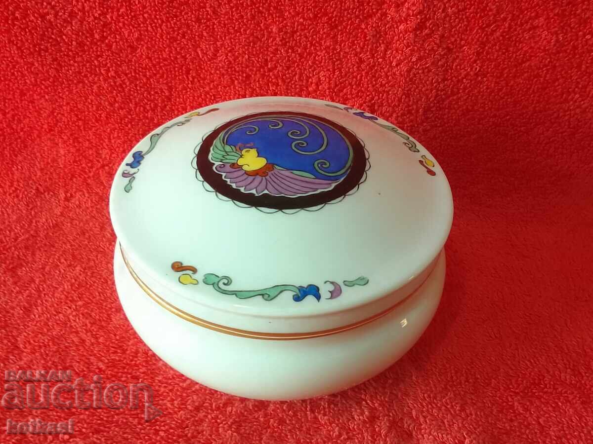 Old porcelain jewelry box KPM Berlin