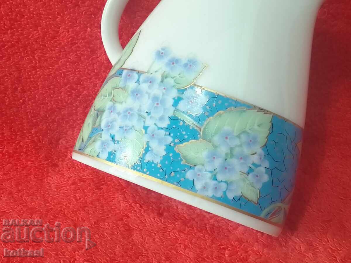 Παλιά πορσελάνινη κανάτα γάλακτος Graf von Henneberg TETTAU - 6