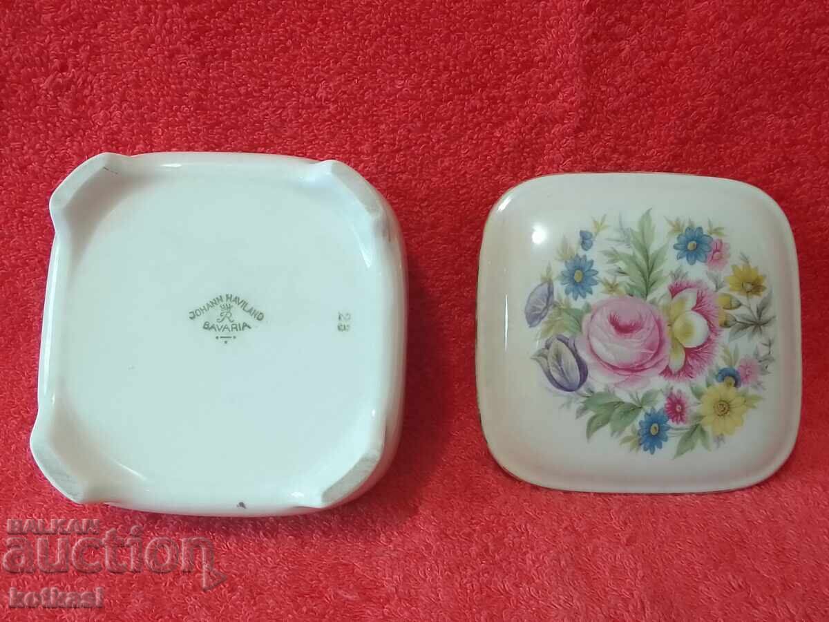 Veche cutie de bijuterii din portelan Rosental JOHAN HAVILAND - 5
