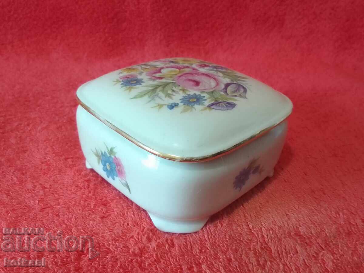 Veche cutie de bijuterii din portelan Rosental JOHAN HAVILAND