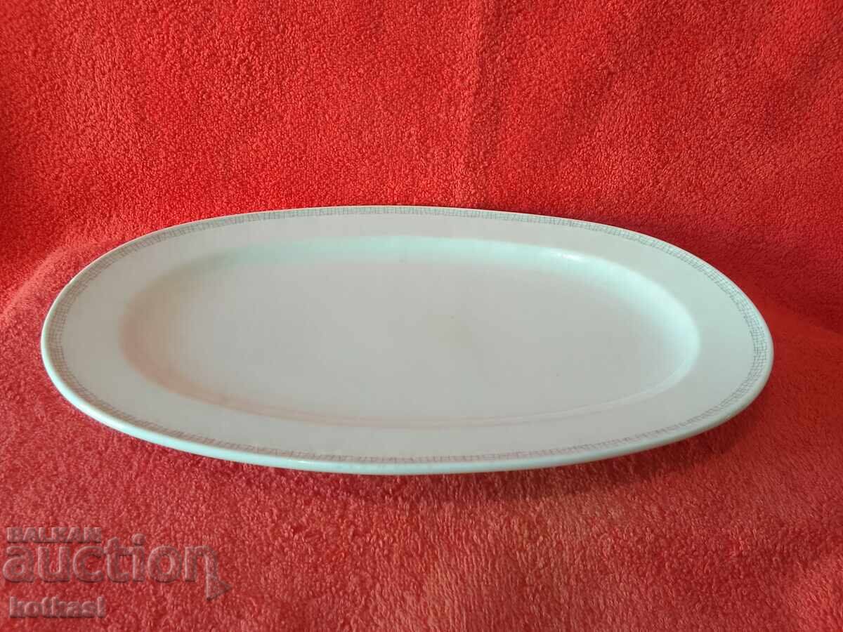 Auction Hutschenreuther Old Porcelain Large Plate Auction Hutschenreuther Old Porcelain Large Plate