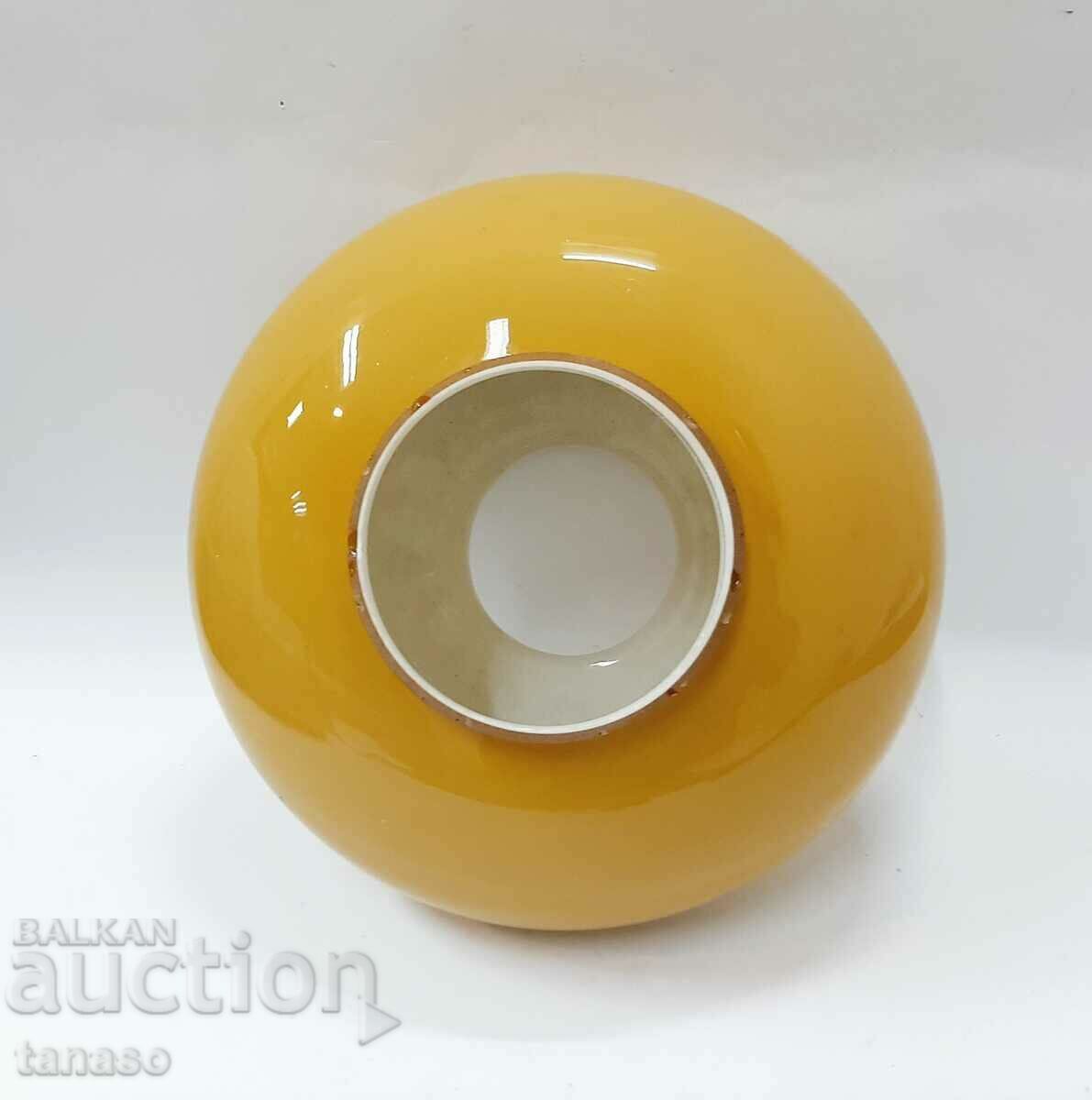 Old round glass lampshade(5.5) - 6 Old round glass lampshade(5.5) - 6