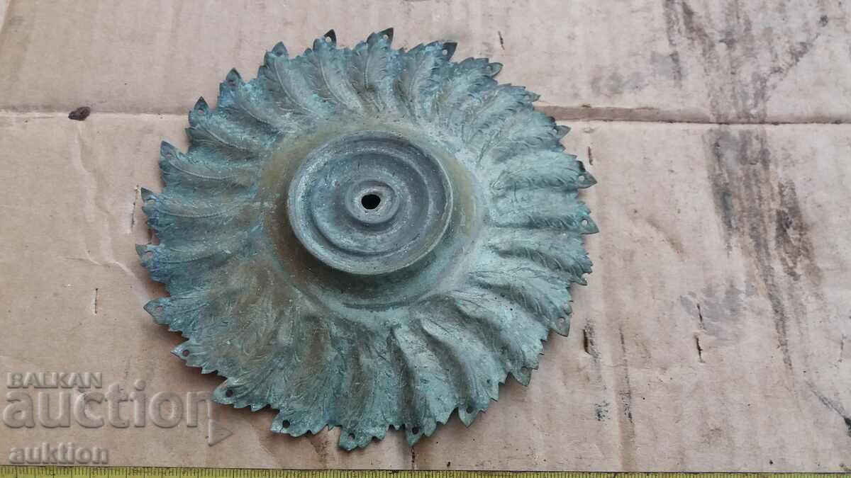 OLD BRONZE HOUSING, APPLIQUE - 6 OLD BRONZE HOUSING, APPLIQUE - 6