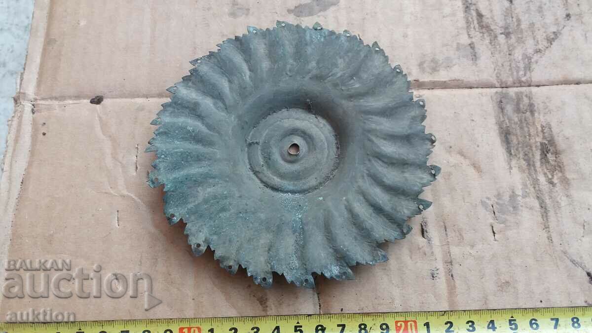 OLD BRONZE HOUSING, APPLIQUE - 7 OLD BRONZE HOUSING, APPLIQUE - 7