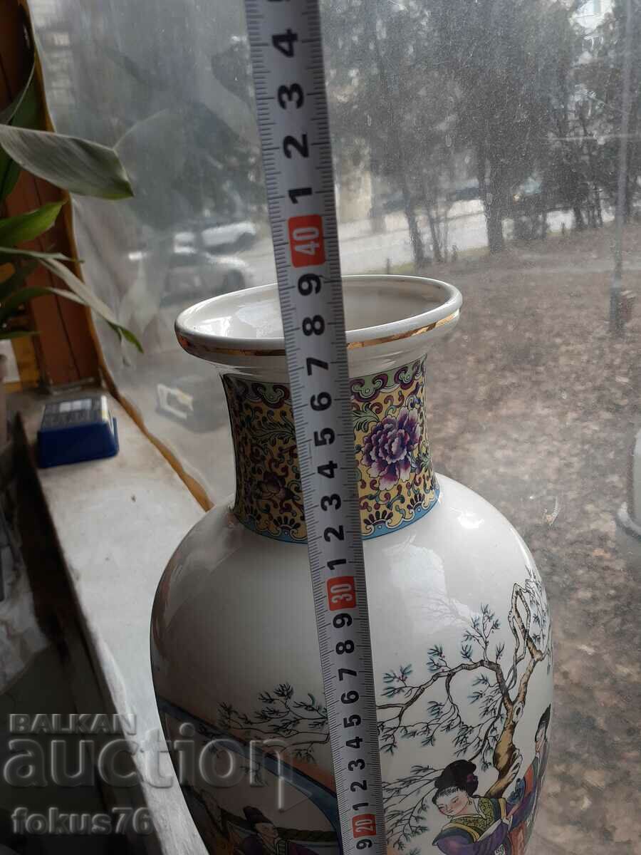 Доставка на Страхотна голяма японска ваза - порцелан, маркировка Доставка на Страхотна голяма японска ваза - порцелан, маркировка