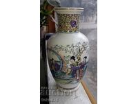 A great large Japanese vase - porcelain, mark