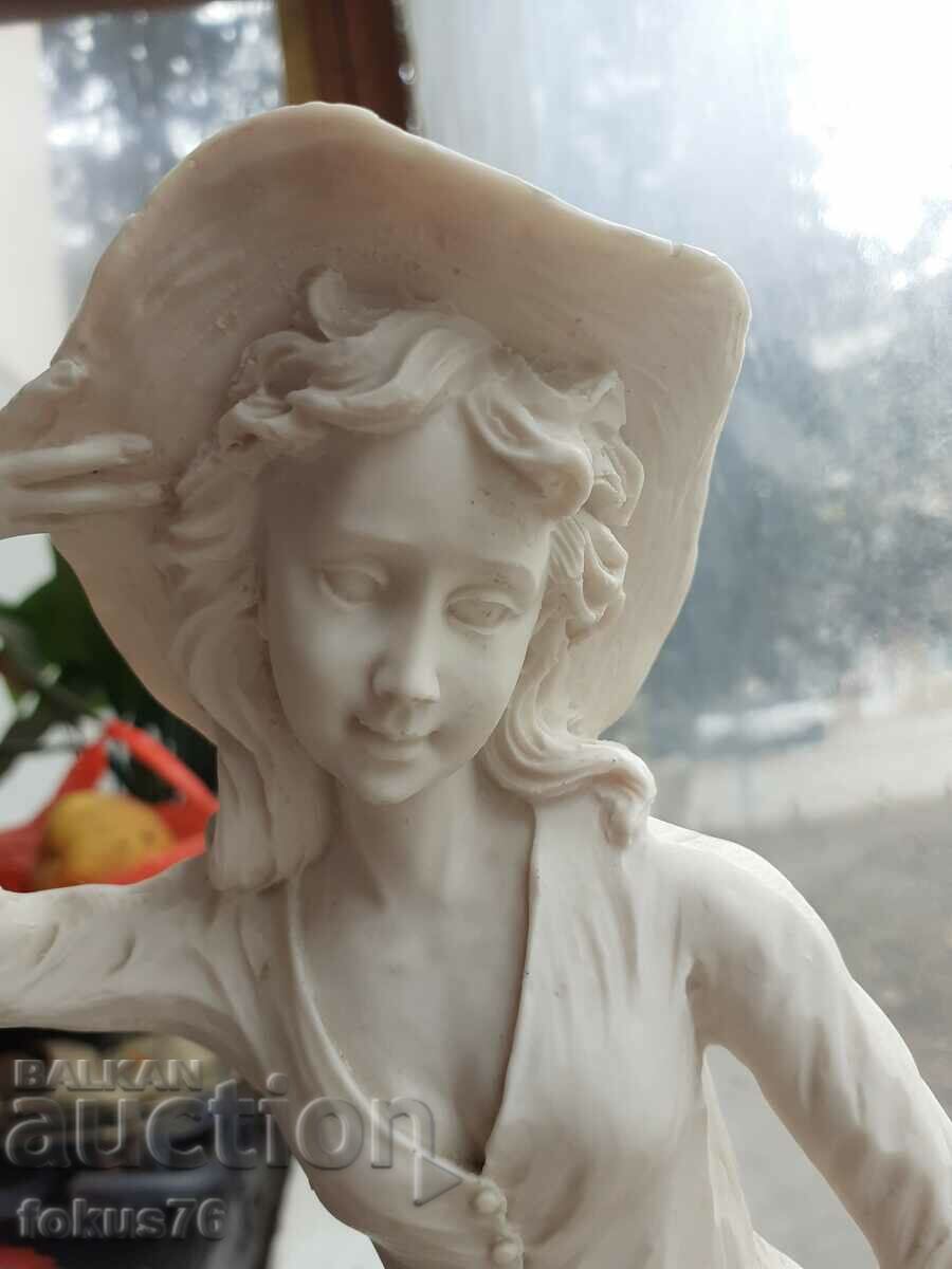 Auction A great large statuette of marble dust - Mario Pegoraro Auction A great large statuette of marble dust - Mario Pegoraro