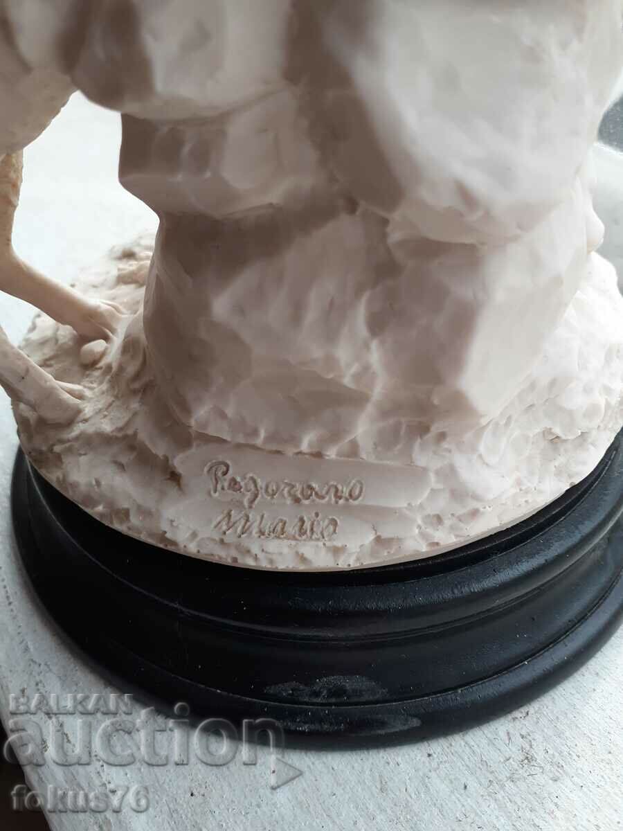 A great large statuette of marble dust - Mario Pegoraro - 6 A great large statuette of marble dust - Mario Pegoraro - 6