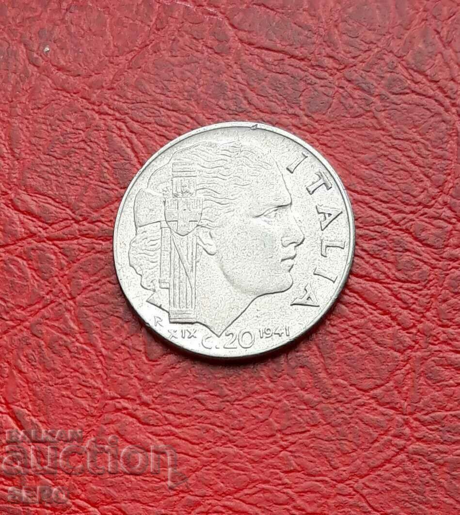 Italy-20 cents 1941