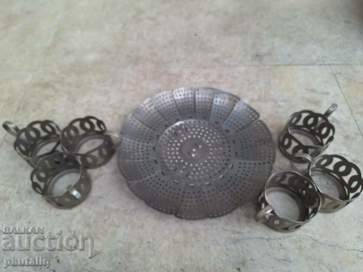 Delivery of SET OF TRAY AND CUPS USSR Delivery of SET OF TRAY AND CUPS USSR