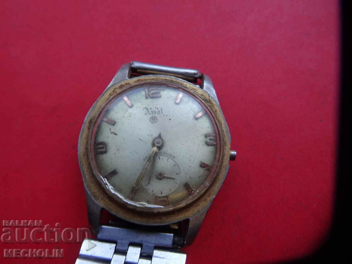 COLLECTIBLE SWISS WATCH amel with price 25.00 BGN | € 12.78 COLLECTIBLE SWISS WATCH amel with price 25.00 BGN | € 12.78