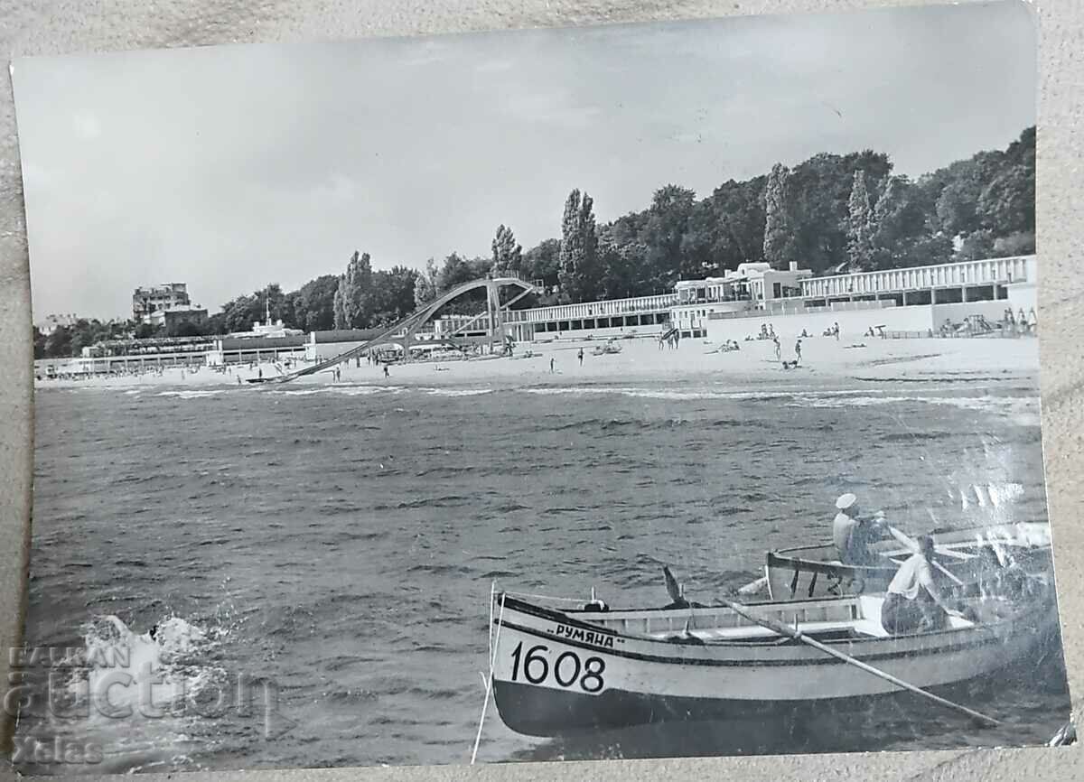 Carte poștală veche Varna anii 1960