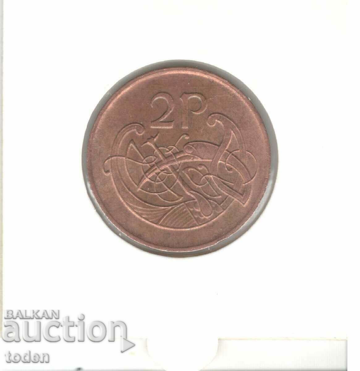 Auction  Ireland-2 Pence-1985-KM# 21-non magnetic