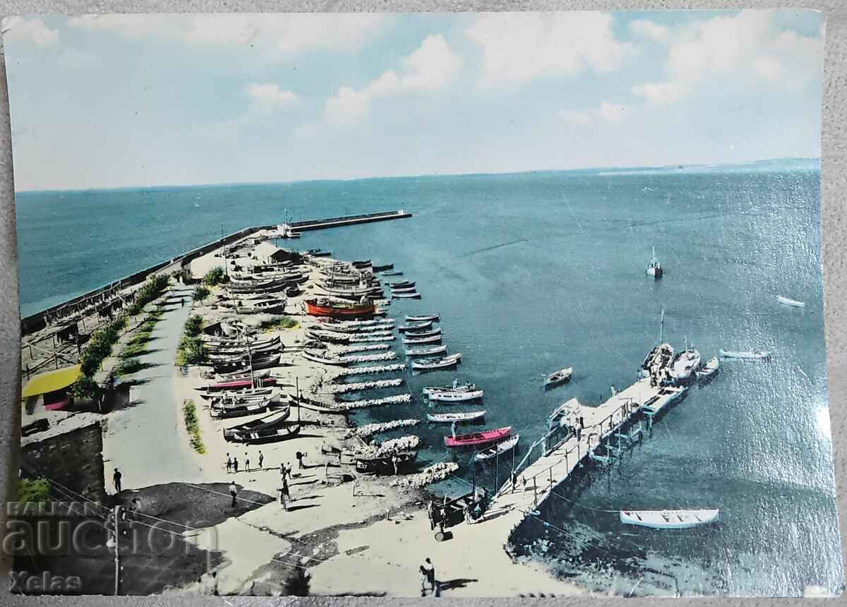 Old postcard Nessebar 1960s