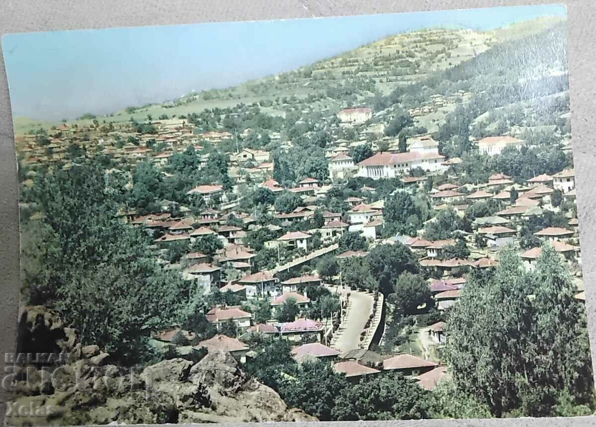 Carte poștală veche Kalofer anii 1960