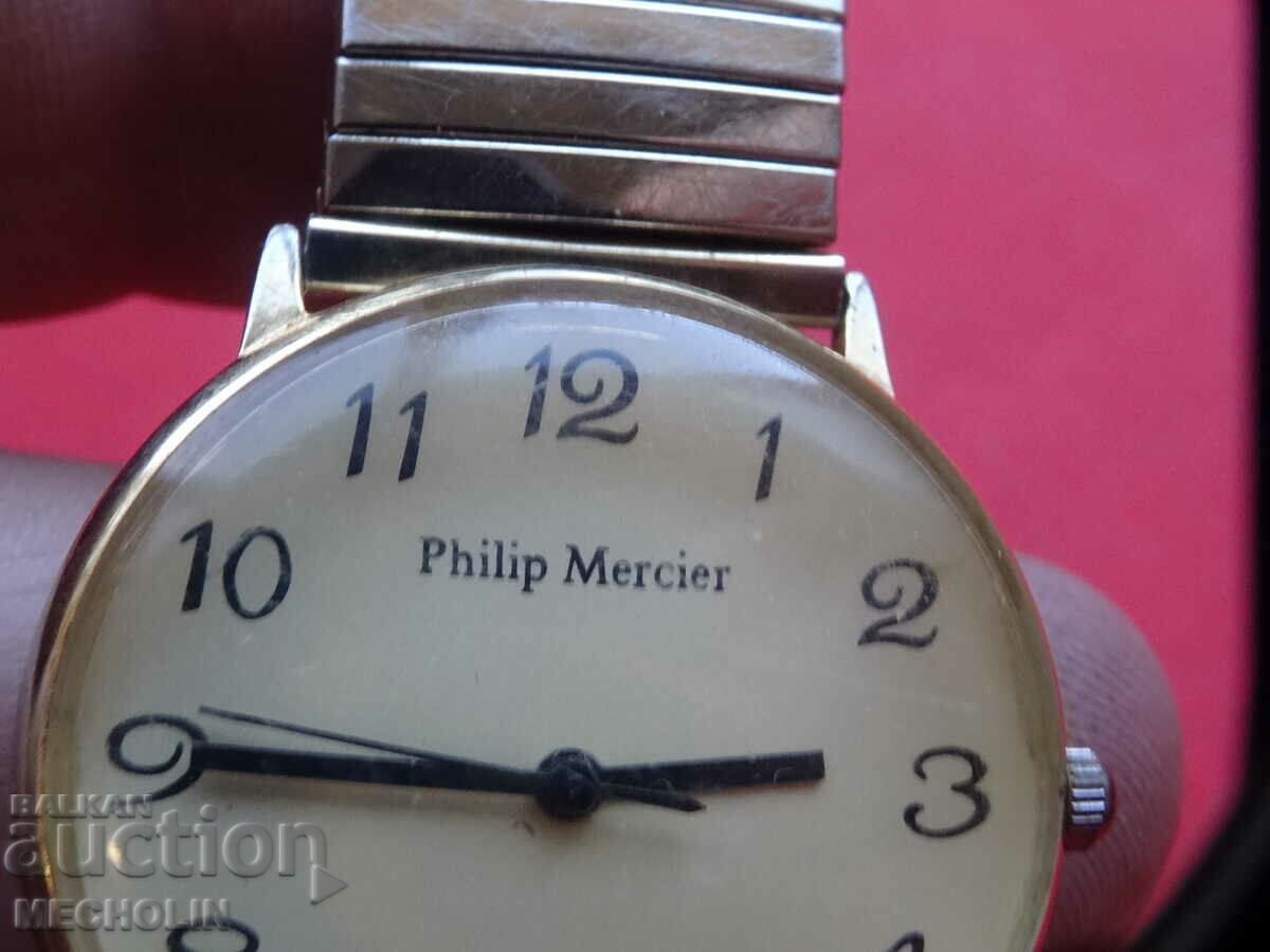 PILIP MERCIER COLLECTIBLE WATCH with price 20.00 BGN | € 10.23 PILIP MERCIER COLLECTIBLE WATCH with price 20.00 BGN | € 10.23