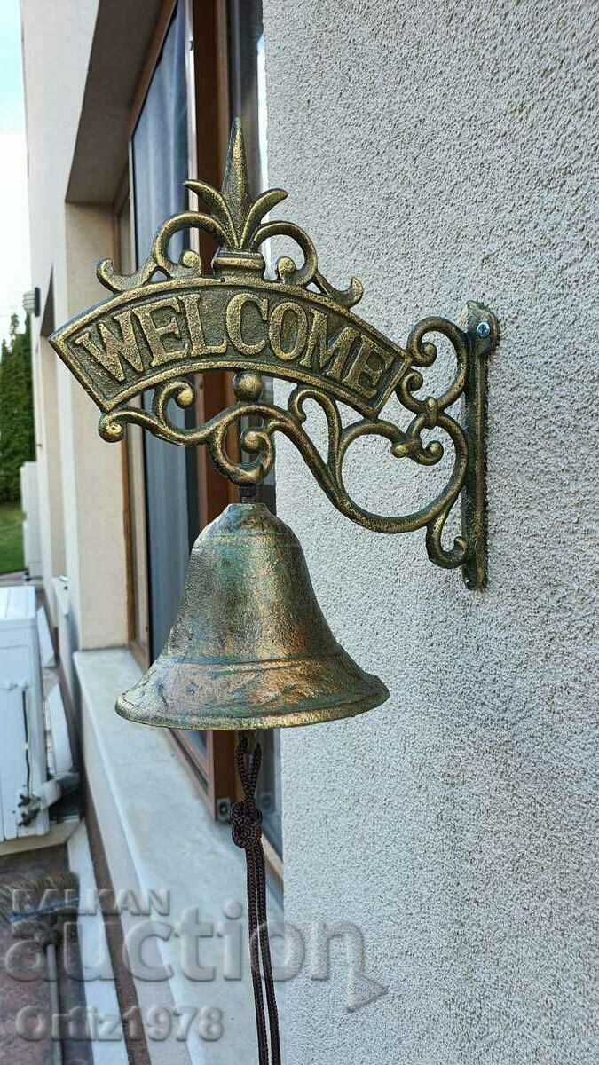 Exquisite cast iron bell with a beautiful and loud ring! with price 72.00 BGN | € 36.81