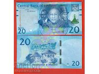 LESOTHO 20 issue - issue 2021 NEW UNC