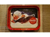Vintage Coca-Cola collector's tray, Italy, marked.