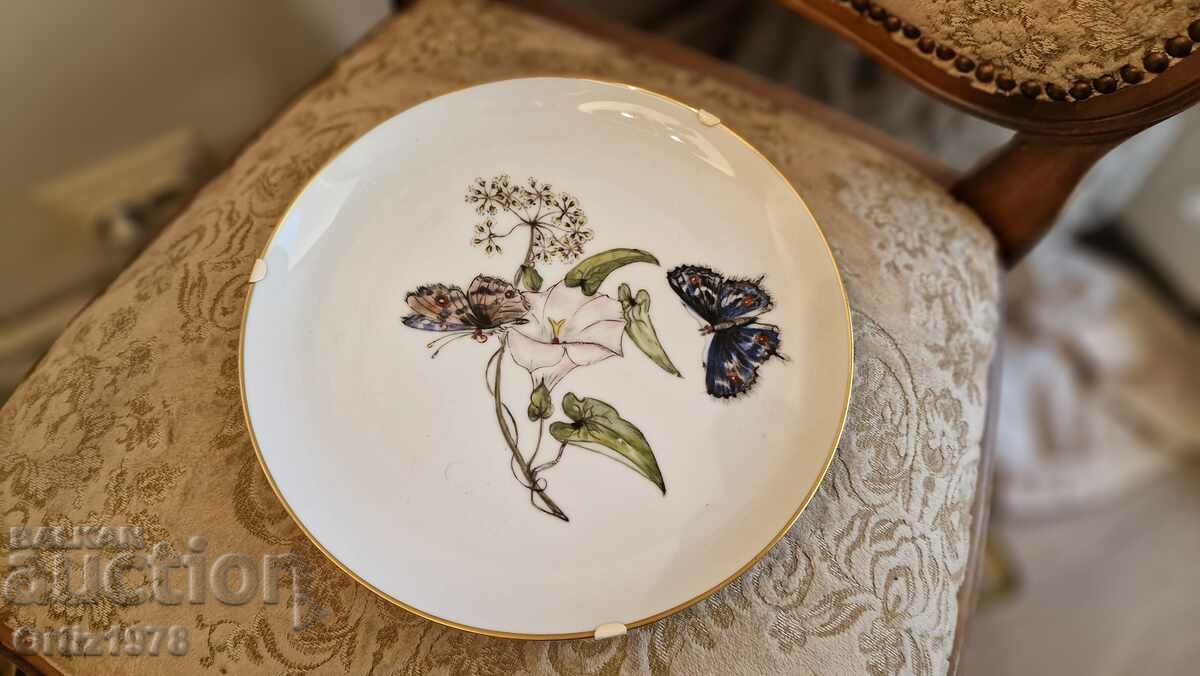 Auction Arzberg, Author's Wall Plate, 1960 Signed. Auction Arzberg, Author's Wall Plate, 1960 Signed.