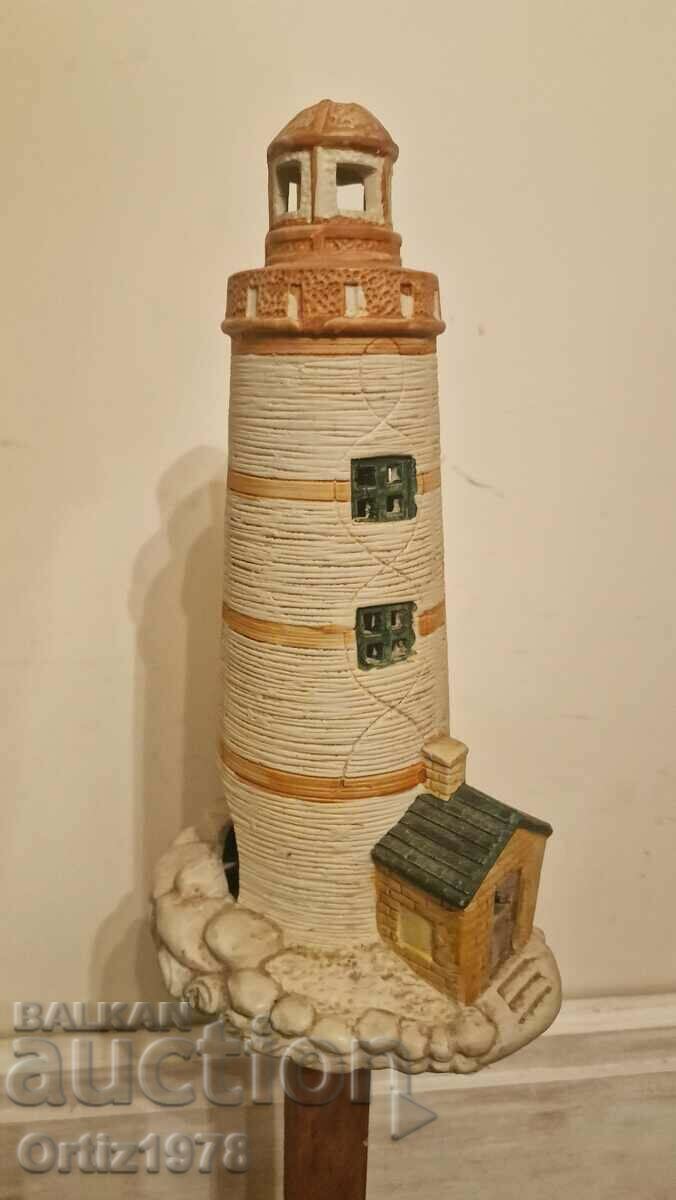 Old Ceramic Lighthouse – Candlestick. with price 43.00 BGN | € 21.99 Old Ceramic Lighthouse – Candlestick. with price 43.00 BGN | € 21.99