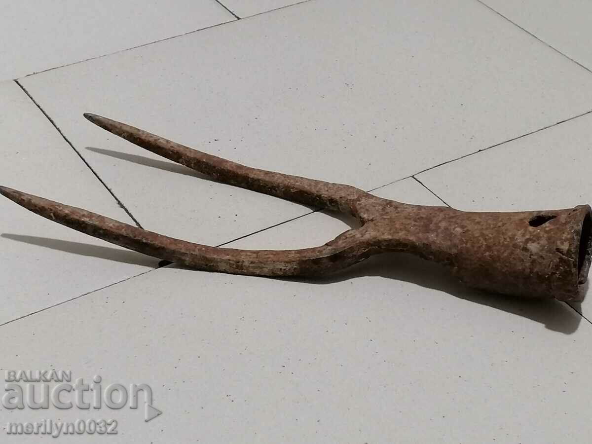 Binoculars, sugar beet picker, wrought iron - 7