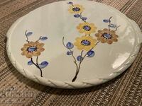 Meissen – Old Large Porcelain Plate, 33cm – Hand Painted.